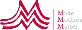 Roter Schriftzug make mother matter