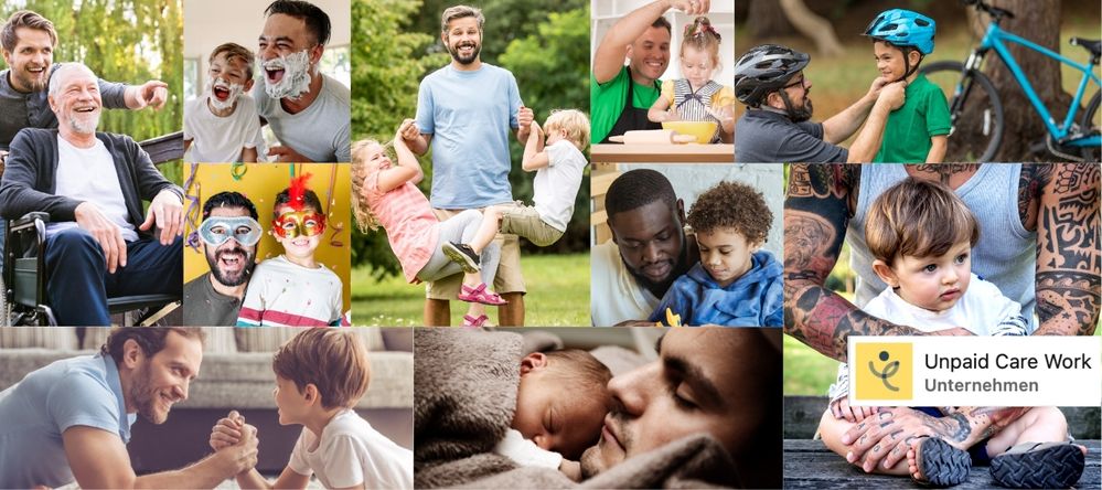 Collage-unpaid-care-work-maenner